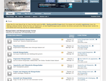Tablet Screenshot of klangschalen-forum.de